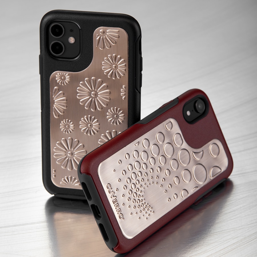 CuVerro Antimicrobial Copper Phone Backing