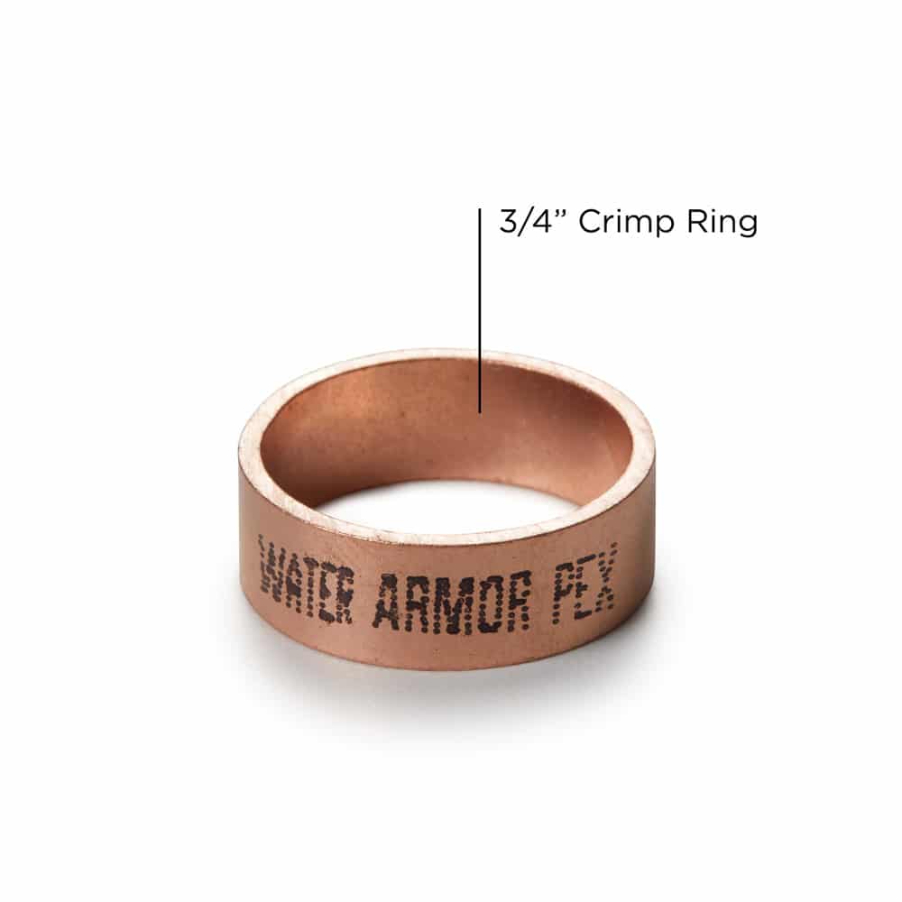 3/4 crimp ring